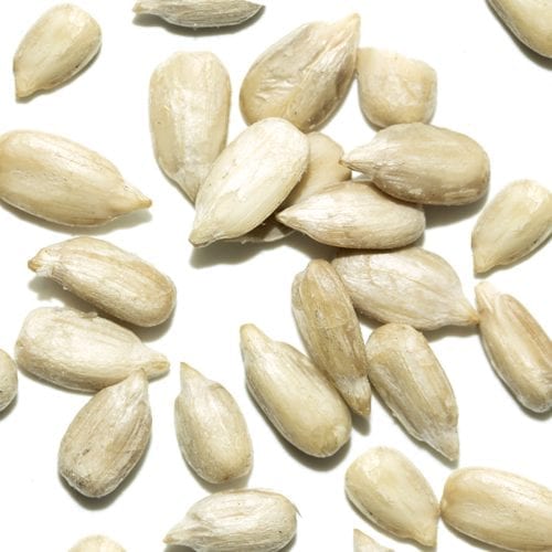 Raw sunflower seeds