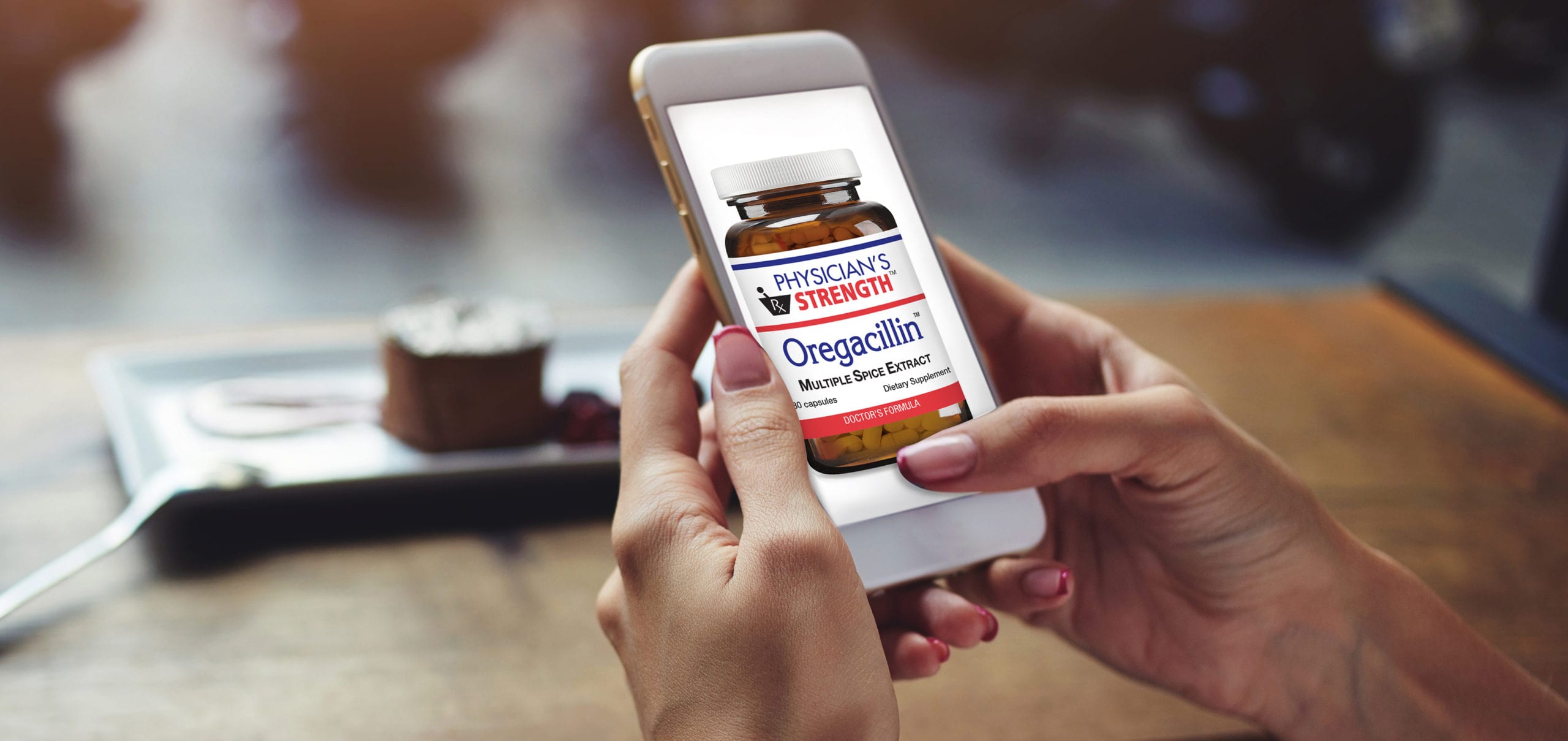 Searching Oregacillin on a smartphone
